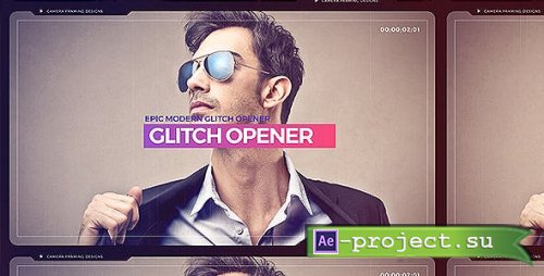 Videohive - Modern Glitch Opener - 20881363 - Project for After Effects