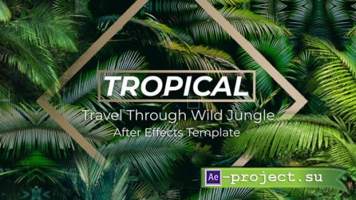 Videohive - Jungle Tropical Slideshow - 40108191 - Project for After Effects