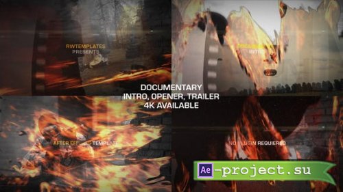 Videohive - Documentary Trailer - 40033738 - Project for After Effects