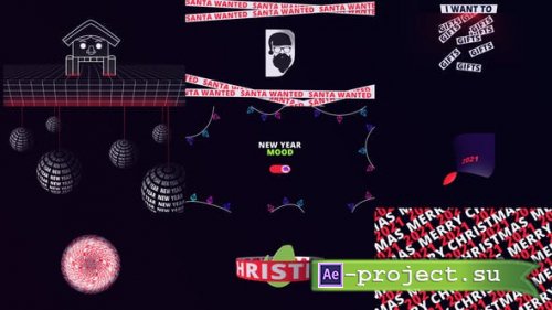 Videohive - Christmas Kinetic Pack - 29800833 - Project for After Effects
