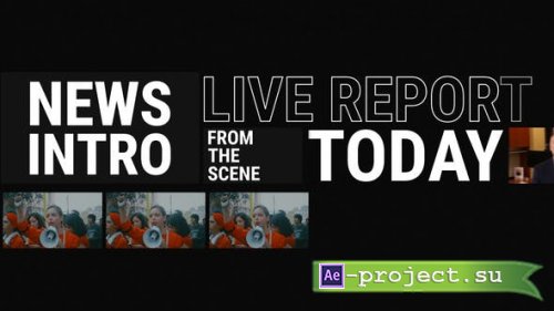 Videohive - News Channel Intro - 32223419 - Project for After Effects