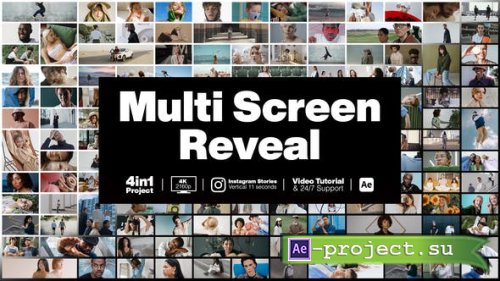 Videohive - Multi Screen Reveal - 35018770 - Project for After Effects