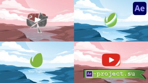 Videohive - Shards Painting logo for After Effects - 40205767 - Project for After Effects