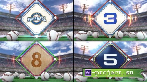 Videohive - Baseball Countdown 2 - 38868715 - Project for After Effects