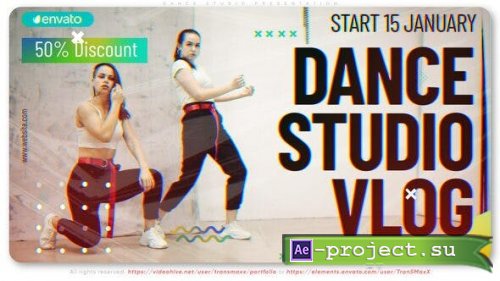 Videohive - Dance Studio Presentation - 40184996 - Project for After Effects