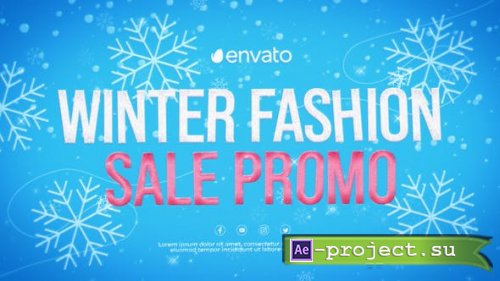 Videohive - Winter Fashion Sale Promo - 40186927 - Project for After Effects