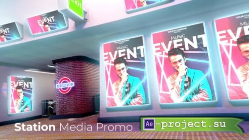 Videohive - Subway Station Media Promo - 31059179 - Project for After Effects