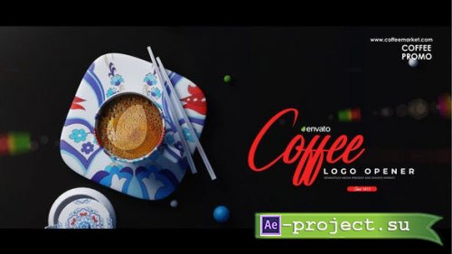 Videohive - Coffee Logo - 40195398 - Project for After Effects
