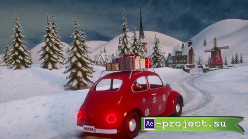 Videohive - Santa Claus Christmas Animation - 40194028 - Motion Graphics