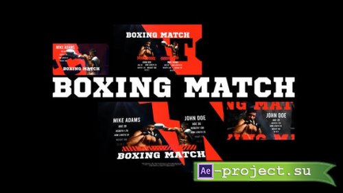 Videohive - Boxing Sport Screen - 40082337 - Project for After Effects