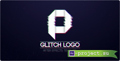 Videohive - Glitch Logo - 11728875 - Project for After Effects