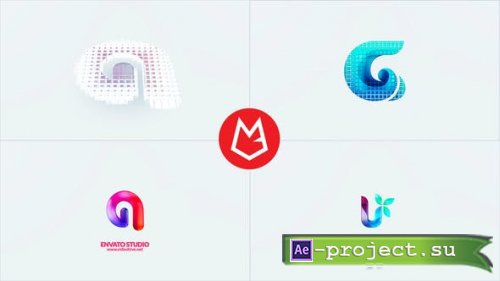 Videohive - Clean Cubic Logo Reveal - 28914555 - Project for After Effects