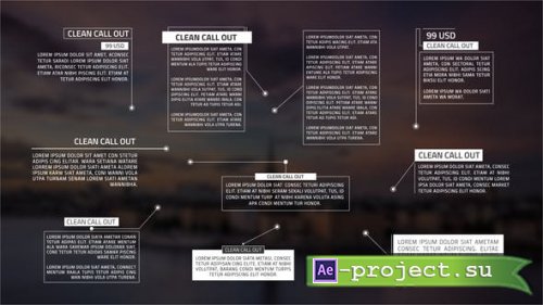 Videohive - Description Call-Out - 40114794 - Project for After Effects