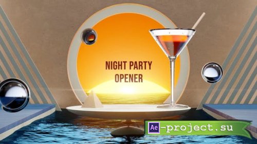 Videohive - Night Party Opener - 40232865 - Project for After Effects