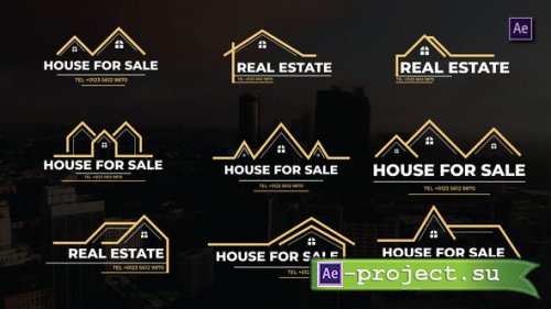 Videohive - Real Estate Titles | After Effects - 40239198 - Project for After Effects