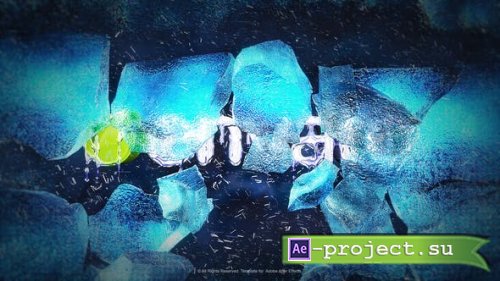 Videohive - Ice Wall Logo - 29371548 - Project for After Effects