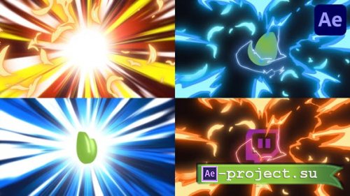 Videohive - Speedlines Explosion Logo Opener for After Effects - 40252193 - Project for After Effects