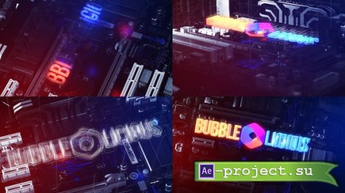 Videohive - The Computer Circuit Technology Logo Reveal - 40258153 - Project for After Effects