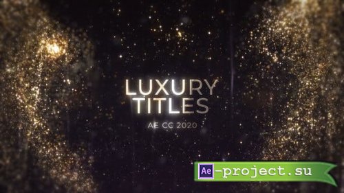 Videohive - Luxury Awards Titles - 40245405 - Project for After Effects