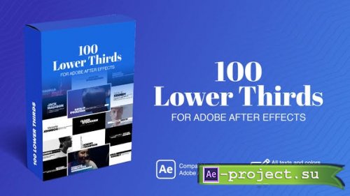 Videohive - Lower Thirds - 40188136 - Project for After Effects