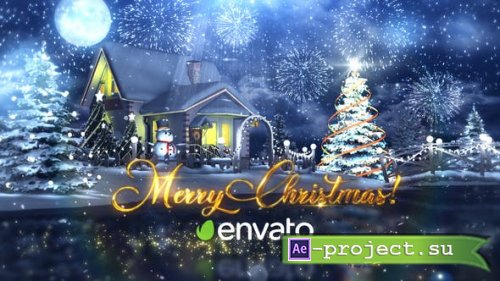Videohive - Christmas Gold Wishes - 25092300 - Project for After Effects