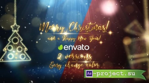 Videohive - Christmas Magic Titles - 25193690 - Project for After Effects