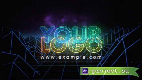 Videohive - Retro Neon Logo - 23363854 - Project for After Effects