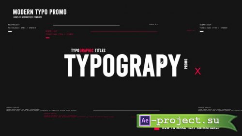 Videohive - Stylish Titles Opener - 40289065 - Project for After Effects