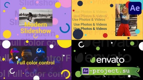 Videohive - Circle Shapes Slideshow for After Effects - 40305062 - Project for After Effects