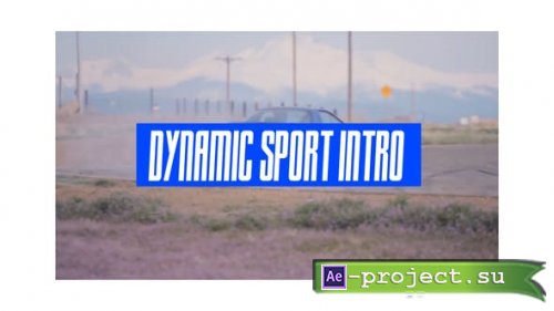 Videohive - Dynamic Sport Intro - 40295067 - Project for After Effects