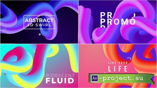 Videohive - 3D Swirl Abstract Titles - 40115863 - Project for After Effects