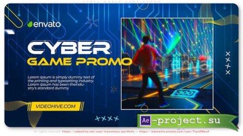 Videohive - Cyber World Gamer Promo - 40273124 - Project for After Effects