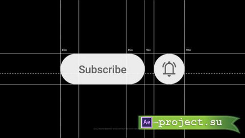 Videohive - Subscribe Button - 40314813 - Project for After Effects