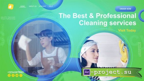 Videohive - Cleaning Service Promo - 40200046 - Project for After Effects