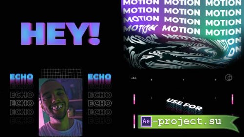Videohive - Text Holographic Intro - 28761139 - Project for After Effects