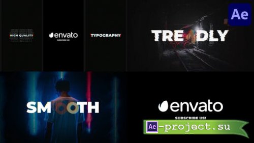 Videohive - Typography Glitch Opener for After Effects - 40342919 - Project for After Effects