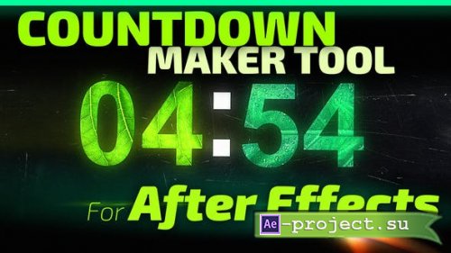 Videohive - Countdown Maker Tool for After Effects - 40353248 - Project for After Effects