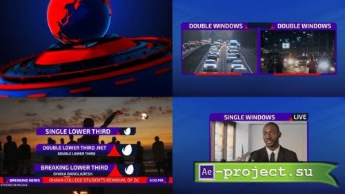 Videohive - Broadcast News Package - 40367077 - Project for After Effects
