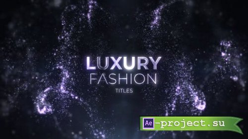 Videohive - Luxury Fashion Titles - 40370202 - Project for After Effects