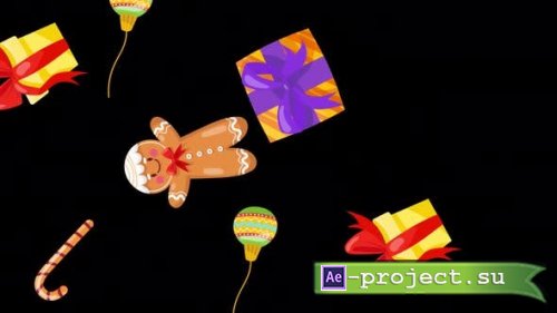 Videohive - Merry Christmas Transitions 4K - 40335519 - Motion Graphics