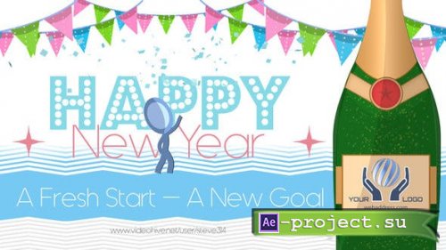 Videohive - Happy New Year - 23023361 - Project for After Effects