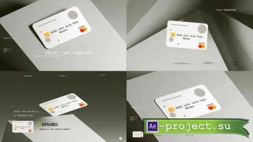 Videohive - Credit Card Promo - 40418659 - Project for After Effects