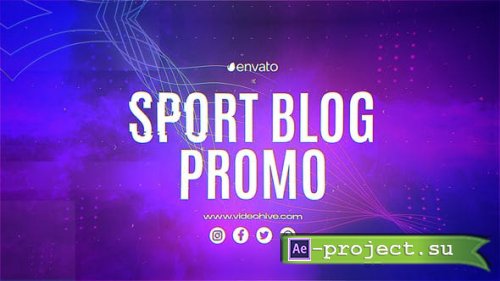 Videohive - Sports Blog Promo - 40433303 - Project for After Effects