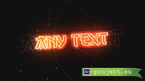 Videohive - Glow Logo Reveal - 40433714 - Project for After Effects