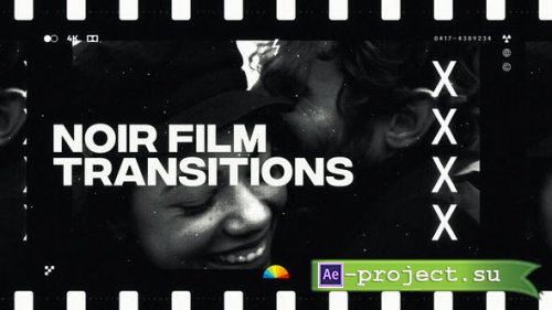 Videohive - Film Noir Transitions - 38819523 - Project for After Effects