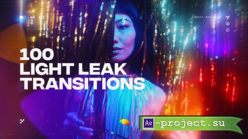 Videohive - Light Leaks Transitions - 38786029 - Project for After Effects