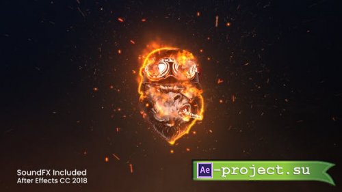 Videohive - Epic Fire Logo Reveal - 40409423 - Project for After Effects