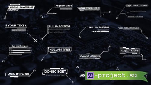 Videohive - HUD Call Outs - 40449979 - Project for After Effects