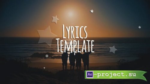 Videohive - Lyrics Template - 20916701 - Project for After Effects