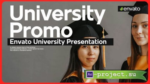 Videohive - University Introduction - 40490177 - Project for After Effects